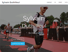 Tablet Screenshot of duthilleul.com